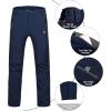 imageLittle Donkey Andy Mens Fleece Lined Softshell Pants for Hiking SKiiingNavy