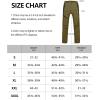 imageLittle Donkey Andy Mens Fleece Lined Softshell Pants for Hiking SKiiingOlive