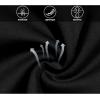 imageLittle Donkey Andy Mens Half Zipper Pullover Windproof Softshell MTB Mountain Bike Jacket for Cycling Golf WorkoutBlack