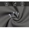 imageLittle Donkey Andy Mens Half Zipper Pullover Windproof Softshell MTB Mountain Bike Jacket for Cycling Golf WorkoutGrey