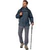 imageLittle Donkey Andy Mens Lightweight Jacket Fleece Lined Detachable Hooded Waterproof Jackets Winter Hiking WindbreakerBlue