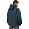 imageLittle Donkey Andy Mens Lightweight Jacket Fleece Lined Detachable Hooded Waterproof Jackets Winter Hiking WindbreakerBlue