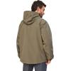 imageLittle Donkey Andy Mens Lightweight Jacket Fleece Lined Detachable Hooded Waterproof Jackets Winter Hiking WindbreakerGreen