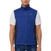 imageLittle Donkey Andy Mens Softshell Vest Lightweight Golf Vest Windproof Sleeveless Cycling Jacket for Running HikingInk Blue