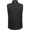 imageLittle Donkey Andy Mens Softshell Vest Lightweight Golf Vest Windproof Sleeveless Cycling Jacket for Running HikingPure Black