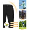 imageLittle Donkey Andy Mens Sun Protection Capri Shorts UPF50 QuickDry Performance 34 Hiking Pants RipstopBlack