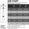 imageLittle Donkey Andy Mens Windproof Fleece Lined Hiking Cargo Pants Water Repellent Softshell Ski Snow PantsB1black Heather
