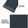 imageLittle Donkey Andy Mens Windproof Fleece Lined Hiking Cargo Pants Water Repellent Softshell Ski Snow PantsB1black Heather