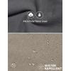 imageLittle Donkey Andy Mens Windproof Fleece Lined Hiking Cargo Pants Water Repellent Softshell Ski Snow PantsB3khaki Heather