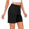 imageLittle Donkey Andy Womens Stretch Quick Dry Shorts for Hiking Camping TravelA1 Black