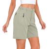 imageLittle Donkey Andy Womens Stretch Quick Dry Shorts for Hiking Camping TravelA1 Khaki