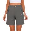 imageLittle Donkey Andy Womens Stretch Quick Dry Shorts for Hiking Camping TravelA1 Steel Gray