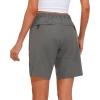 imageLittle Donkey Andy Womens Stretch Quick Dry Shorts for Hiking Camping TravelA1 Steel Gray