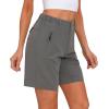 imageLittle Donkey Andy Womens Stretch Quick Dry Shorts for Hiking Camping TravelA1 Steel Gray
