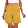imageLittle Donkey Andy Womens Stretch Quick Dry Shorts for Hiking Camping TravelA1 Yellow