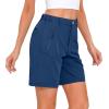 imageLittle Donkey Andy Womens Stretch Quick Dry Shorts for Hiking Camping TravelA2 Navy
