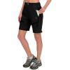 imageLittle Donkey Andy Womens Stretch Quick Dry Shorts for Hiking Camping TravelB4 Black