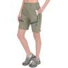 imageLittle Donkey Andy Womens Stretch Quick Dry Shorts for Hiking Camping TravelB4 Silver Sage