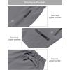 imageLittle Donkey Andy Womens Stretch Quick Dry Shorts for Hiking Camping TravelB4 Steel Gray