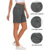 imageLittle Donkey Andy Womens Stretch Quick Dry Shorts for Hiking Camping TravelCarbon Heather