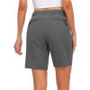 imageLittle Donkey Andy Womens Stretch Quick Dry Shorts for Hiking Camping TravelCarbon Heather