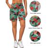 imageLittle Donkey Andy Womens Stretch Quick Dry Shorts for Hiking Camping TravelGreen Leaf