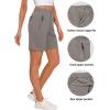 imageLittle Donkey Andy Womens Stretch Quick Dry Shorts for Hiking Camping TravelGrey Heather