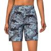 imageLittle Donkey Andy Womens Stretch Quick Dry Shorts for Hiking Camping TravelGrey Leaf