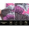 imageLittle Donkey Andy Womens Stretch Quick Dry Shorts for Hiking Camping TravelPurple Leaf