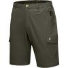 imageLittle Donkey Andy Mens 11 Inch Quick Dry Bermuda Stretch Cargo Shorts Hiking Travel GolfB Army Green