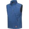 imageLittle Donkey Andy Mens Lightweight Fleece Lined Softshell Vest Windproof Sleeveless Jacket for Hiking Travel GolfBlue Plaid