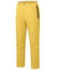 imageLittle Donkey Andy Mens Windproof Fleece Lined Hiking Cargo Pants Water Repellent Softshell Ski Snow PantsB4yellow Heather