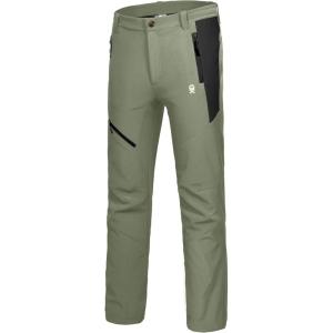 imageLittle Donkey Andy Mens Fleece Lined Softshell Pants for Hiking SKiiingSage