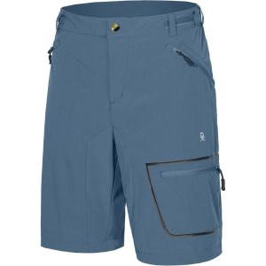 imageLittle Donkey Andy Mens Lightweight Quick Dry Hiking Shorts Breathable Outdoor Cargo Shorts for Fishing Travel Casual06 Slate