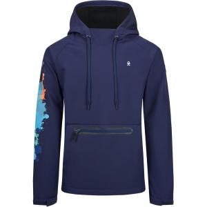 imageLittle Donkey Andy Mens Water Repellent Hoodies with Fleece Lined Thermal Pullover Hooded Sweatshirt UPF50Dark Blue