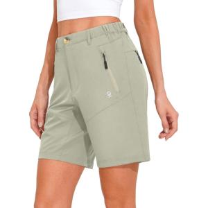 imageLittle Donkey Andy Womens Stretch Quick Dry Shorts for Hiking Camping TravelA1 Khaki