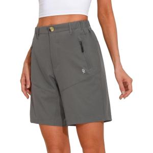imageLittle Donkey Andy Womens Stretch Quick Dry Shorts for Hiking Camping TravelA1 Steel Gray