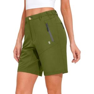 imageLittle Donkey Andy Womens Stretch Quick Dry Shorts for Hiking Camping TravelA2 Olive