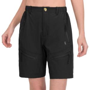 imageLittle Donkey Andy Womens Stretch Quick Dry Shorts for Hiking Camping TravelB4 Black