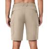 imageLittle Donkey Andy Mens 10 Inch Quick Dry Cargo Shorts Stretch Lightweight Outdoor Hiking Shorts UPF 50Dark Khaki