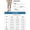 imageLittle Donkey Andy Mens 10 Inch Quick Dry Cargo Shorts Stretch Lightweight Outdoor Hiking Shorts UPF 50Dark Khaki