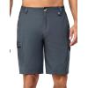 imageLittle Donkey Andy Mens 10 Inch Quick Dry Cargo Shorts Stretch Lightweight Outdoor Hiking Shorts UPF 50Grey