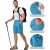 imageLittle Donkey Andy Mens 10 Inch Quick Dry Cargo Shorts Stretch Lightweight Outdoor Hiking Shorts UPF 50Horizon Blue