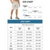 imageLittle Donkey Andy Mens 10 Inch Quick Dry Cargo Shorts Stretch Lightweight Outdoor Hiking Shorts UPF 50Khaki