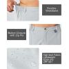 imageLittle Donkey Andy Mens 10 Inch Quick Dry Cargo Shorts Stretch Lightweight Outdoor Hiking Shorts UPF 50Light Grey