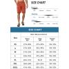 imageLittle Donkey Andy Mens 10 Inch Quick Dry Cargo Shorts Stretch Lightweight Outdoor Hiking Shorts UPF 50Orange