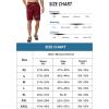 imageLittle Donkey Andy Mens 10 Inch Quick Dry Cargo Shorts Stretch Lightweight Outdoor Hiking Shorts UPF 50Red