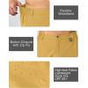 imageLittle Donkey Andy Mens 10 Inch Quick Dry Cargo Shorts Stretch Lightweight Outdoor Hiking Shorts UPF 50Yellow