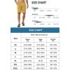 imageLittle Donkey Andy Mens 10 Inch Quick Dry Cargo Shorts Stretch Lightweight Outdoor Hiking Shorts UPF 50Yellow
