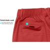 imageLittle Donkey Andy Mens 12 Inch Bermuda Shorts UPF 50 Stretch Golf Shorts for CasualMolten Lava